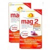 Mag 2 Safran - Pack 1 Mois - Magnésium marin Safran - Bien Etre Mental et Physique - Lot de 2 x 30 Comp 2 