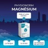 Physionorm™ Magnesium - Boite d1 Mois Contre le stress et la Fatigue - 60 Comprimés + 30 Gélules