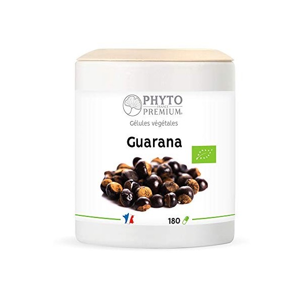 GUARANA semence - Paullinia cupana - 180 gélules 300 MG BIO 