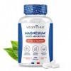 Magnésium Bisglycinate + Vitamine B6 + Taurine Végane | 120 Gélules Végétales | Anti-Stress & Fatigue | Haute Teneur & Abso