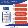 Magnésium Bisglycinate + Vitamine B6 + Taurine Végane | 120 Gélules Végétales | Anti-Stress & Fatigue | Haute Teneur & Abso