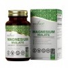 Ezyleaf Magnesium Malate | 1000mg Malate de Magnesium par Portion - 180 Capsules de Supplément de Magnésium Haute Teneur | Ca