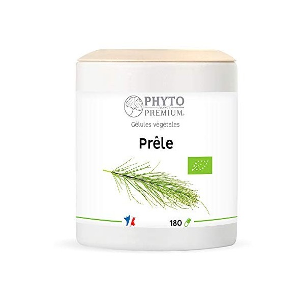 PRÊLE tige – Equisetum arvense – 180 gélules 200 MG BIO 