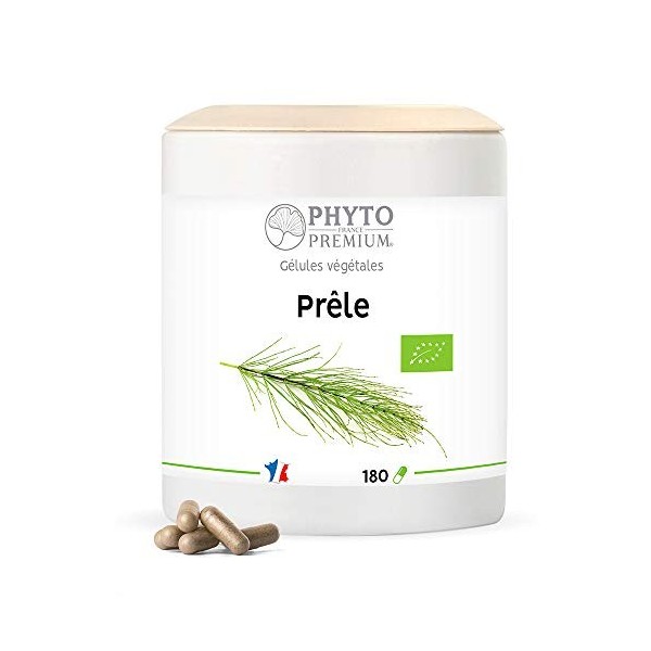 PRÊLE tige – Equisetum arvense – 180 gélules 200 MG BIO 