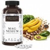 Magnésium Marin 400mg Gelules - 365 Capsules Pack familial | Premium Élémentaire Pur Magnesium Fortement & Haute Dose Testé