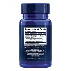 Astaxanthin with Phospholipids, 4mg - 30 softgels