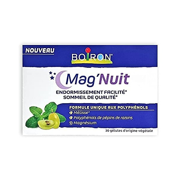 MagNuit laboratoire Boiron - Lot de 2 boites de 30 gélules