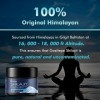 Shilajit Résine Premium Shilajit de lHimalaya - 600 mg avec Mélange dHerbes Ayurvédiques, Formule Complexe à Haute Puissanc