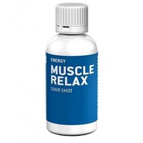 Sponser Muscle Relax Sour Shot Magnesium 4x 30ml Getränk Fitness Sport Drink Muskel Energy Energie, SP-MR