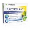 Arkopharma Arkorelax STRESS CONTROL - Rhodiola Eleuthérocoque Magnesium Vit B6 - Lot de 2 Boites de 30 Comprimés15 Comprimés 