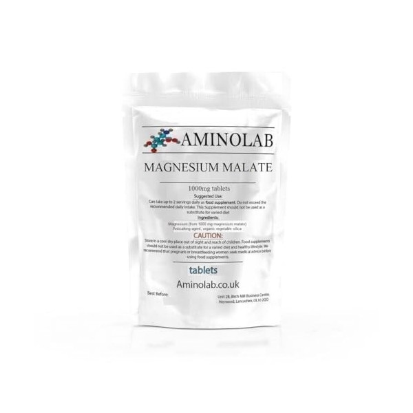 Aminolab Malate de magnésium 1000 mg 240 comprimés