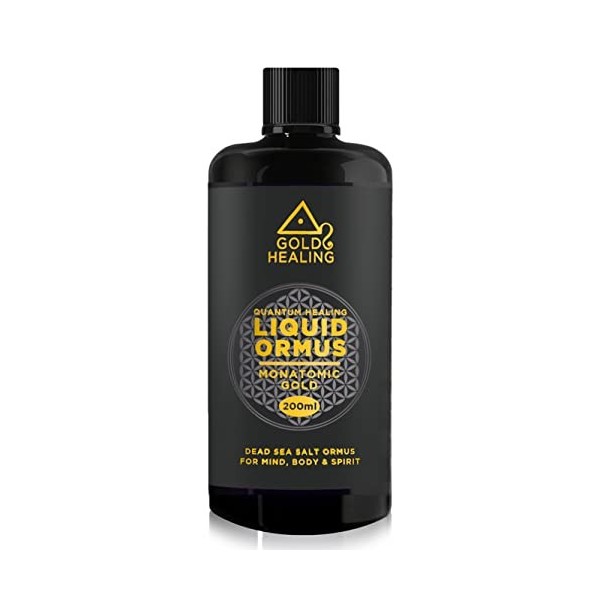 Gold Healing ORMUS Liquide MONATOMIC Gold, MANA, MUFKUTZ, éléments monatomiques réorganisés orbitalement pour lesprit, le ce