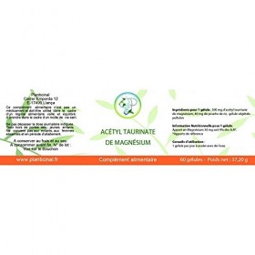 Planticinal Acétyl Taurinate de Magnésium 500mg