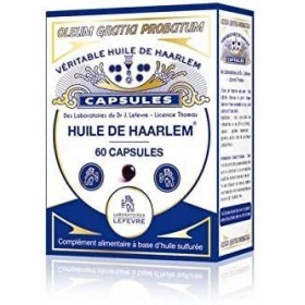 Véritable Huile de Haarlem, 60 capsules originales + Boîte Métallique Collector 30 capsules 1+ 