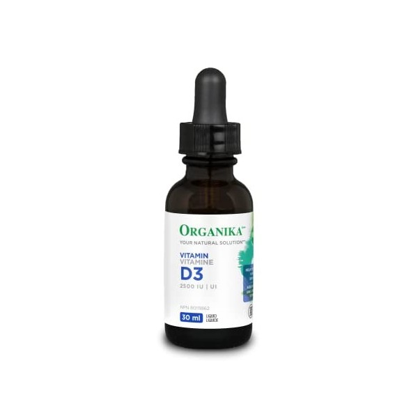 Organika Vitamin D3 Liquid 2500 Iu 30ml