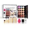 WishesMar Palette Correcteur de Teint 8 Couleur Makeup Concealer Correcteur Anti Cernes Maquillage pour un Usage Professionne