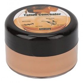 Correcteur de Tatouage, Maquillage étanche Portable sans Défaut Peau Cicatrice Taches Sombres Marque de Naissance Liquide Fon