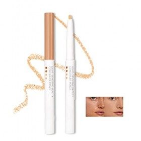 Boobeen 2Pcs Cover Concealer Pen Highlighter Concealer Pencil Cover-up Concealer pour une peau plus lumineuse et uniforme, lé