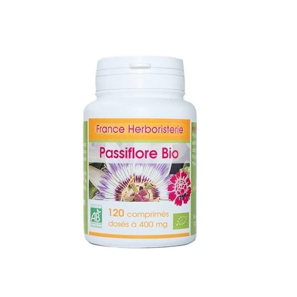 PASSIFLORE BIO AB 120 comprimés dosés à 400 mg en comprimés.