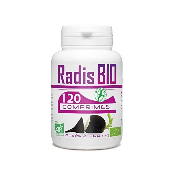 Radis Noir Bio - 400 mg - 120 comprimés