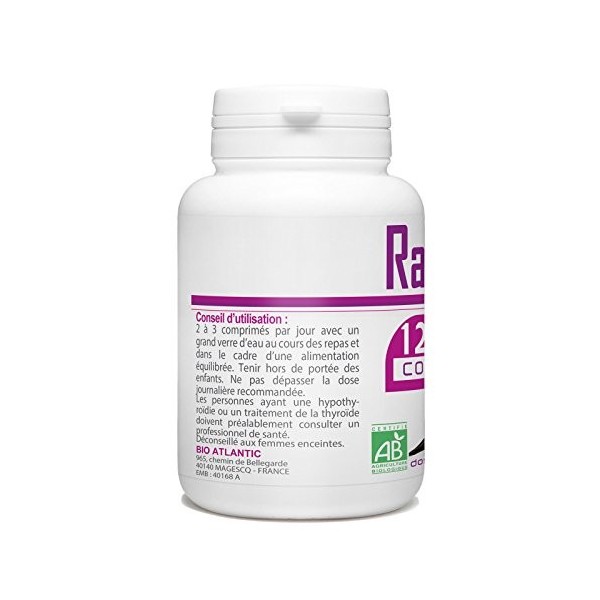 Radis Noir Bio - 400 mg - 120 comprimés