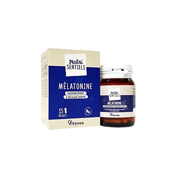 Vitavea NutriSENTIELS Mélatonine 15 Gélules