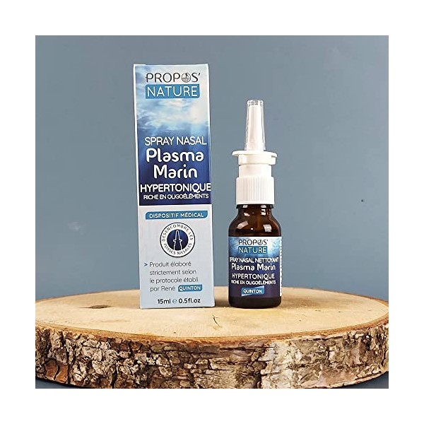 Propos Nature - Spray Nasal Plasma Marin hypertonique - 15ml