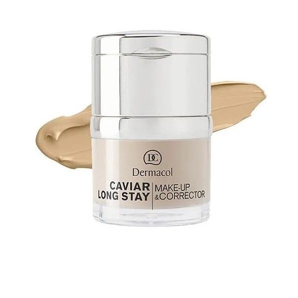 Dermacol - Maquillage et Correcteur Longue Tenue, Correcteur de Teint et Fond de Teint éclaircissant pour les yeux, Correcteu