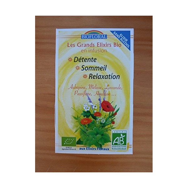 Biofloral Infusions Détente Bio 20 Sachets