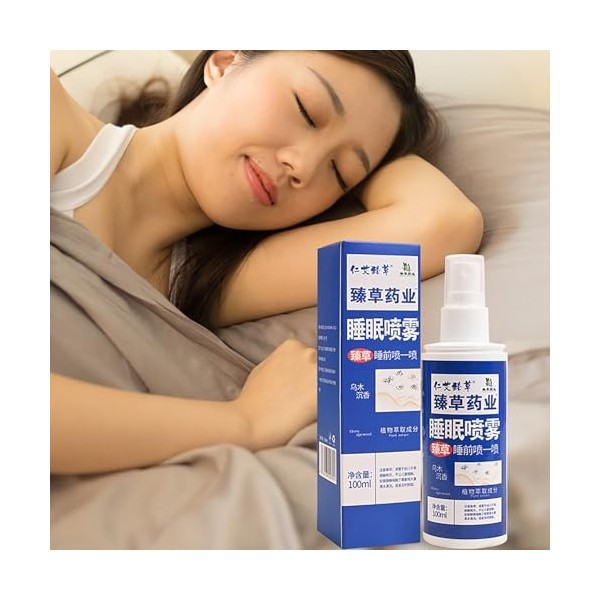 Cyhamse Spray Aide-Sommeil | Spray doreiller Portable pour Dormir,Brume de Sommeil, Spray dambiance, Spray de Sommeil pour 