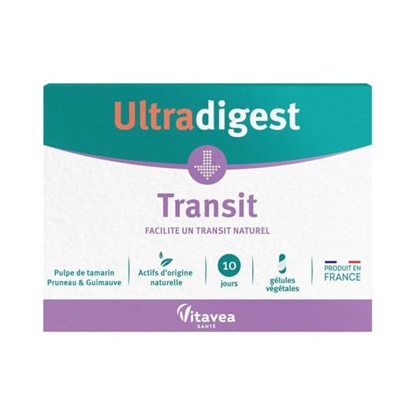 Vitavea Ultradigest Transit 10 Gélules