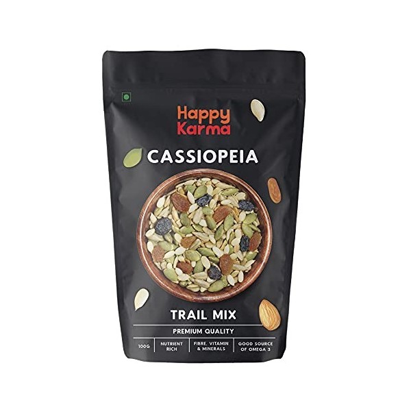 Happy Karma Cassiopeia Trail Mix 100g*2, Mixed Super Seeds, Nutritional Goodness