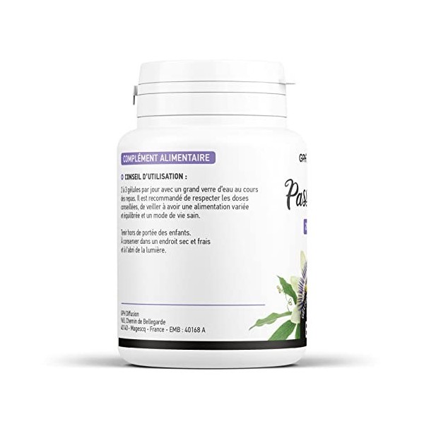 Passiflore biologique 230 mg - 100 gélules végétales