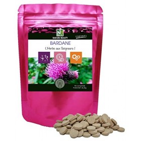 NAKURU | Bardane | 90 Comprimés de 515mg | Gamme Beauty | Fabriqué en France | "LHerbe aux Seigneurs!"
