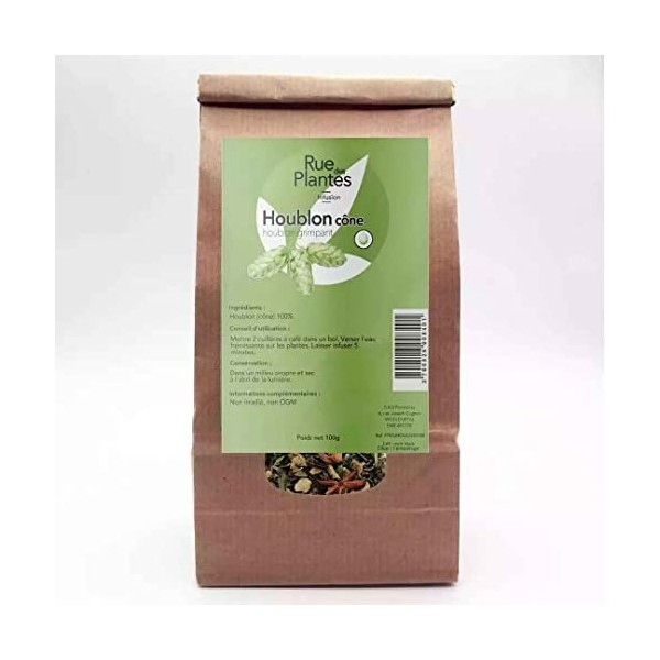 RUE DES PLANTES - Houblon cônes Tisane 100g