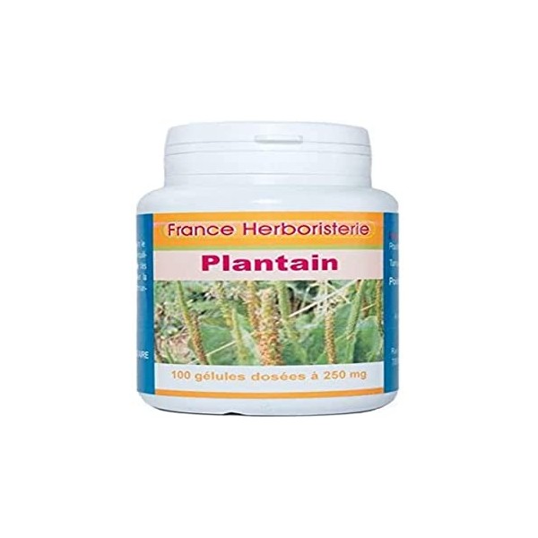 GELULES PLANTAIN 100 gélules dosées à 250 mg poudre pure