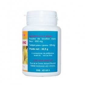 GELULES BOUILLON BLANC 100 gélules dosées à 230 mg