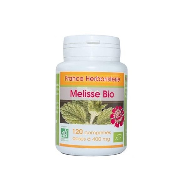 MELISSE BIO AB 120 comprimés dosés à 400 mg en comprimés.