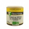 Fructivia Huile de Pépins de Courges Bio, 60 Capsules