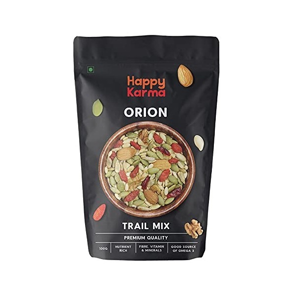 Happy Karma Orion Trail Mix 100g *2, Healthy snacks