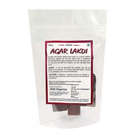 Jioo Organics 100% Natural Premium&nbsp; Agar lakdi/Agarwood/Gharuwood,100g