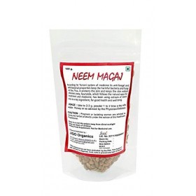Jioo Organics 100% Natural Premium&nbsp; Neem Seeds Vepa Ginjalu/Azadirachta Indica ,100g