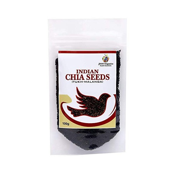 Jioo Organics Indian Chia,Tukh Malanga_Pack Of 100 g