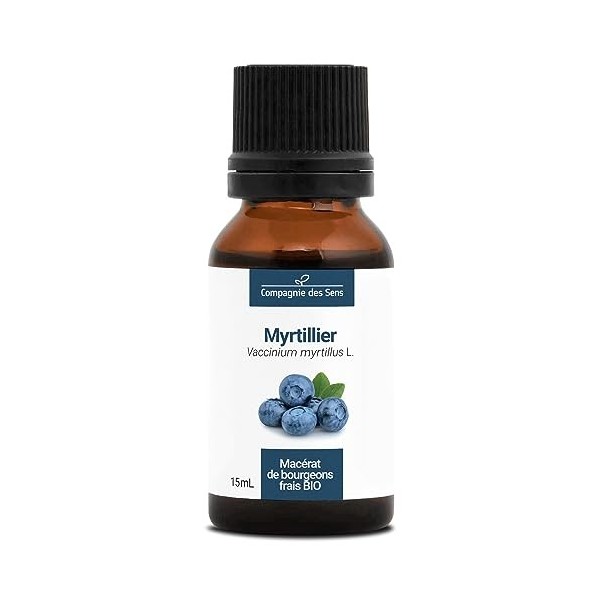 MYRTILLIER - 15mL - Macérat de bourgeons BIO