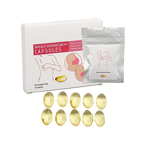 Dekaim 10 Pcs Vaginal Soins du Sein Capsules Régulation Menstruelle Hygiène Féminine Detox Minceur Capsule