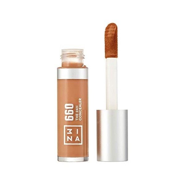 3INA MAKEUP - Vegan - The 24h Concealer 628 - Corail clair - Couvrance moyenne à totale - Formule longue durée - Correcteur l