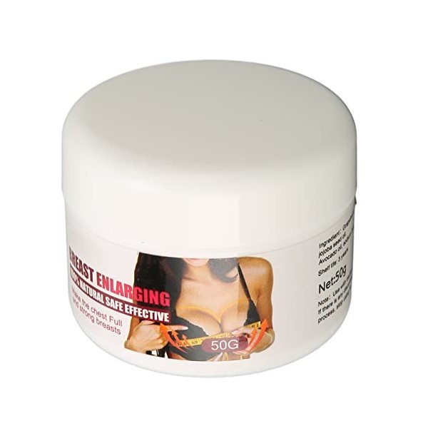 50 G de Crème Damélioration des Seins, Crème de Beauté des Seins, Crème de Massage pour les Seins, Effet Repulpant Naturel R