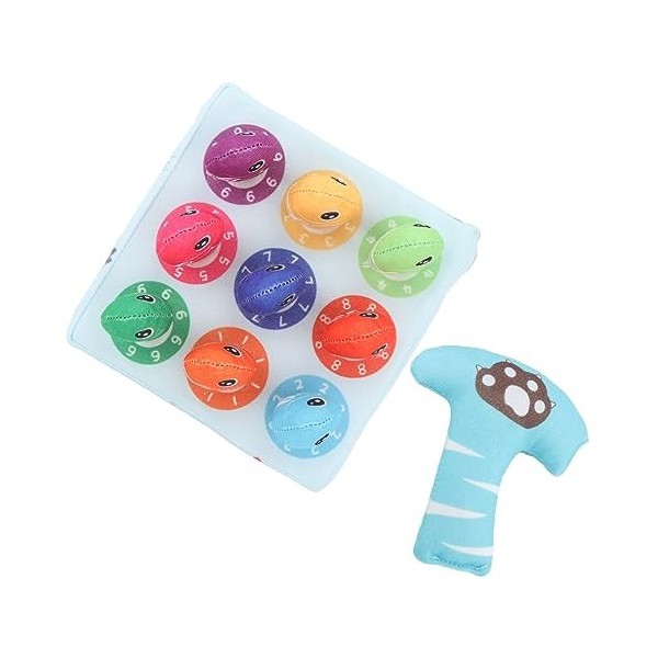 Ensemble de Jouets de Pêche pour Enfants, Jouets de Pêche Assortis pour Enfants 9 Poissons pour Le Jeu Quotidien 9 Poissons 