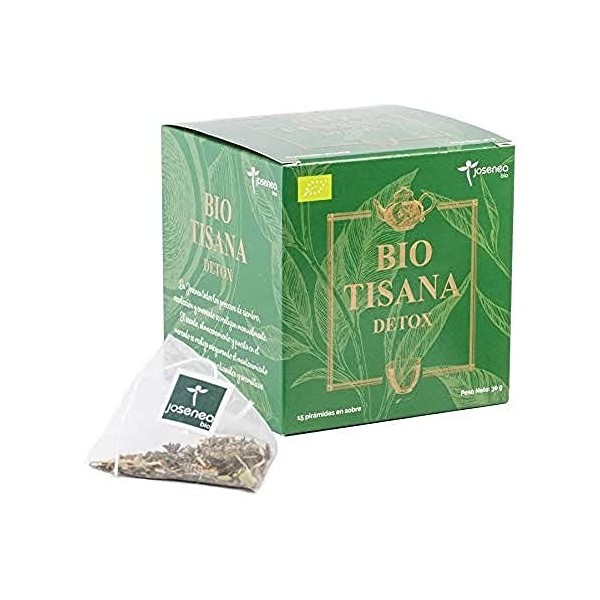 Josenea Biotisana detox 15 pyramides enfilées 1 unité 200 g