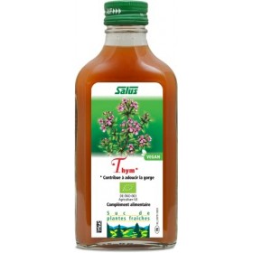 Salus – Thym BIO – Complément Alimentaire à Base de Suc de Thym BIO – Voies Respiratoires supérieures et Contribueau bin-être